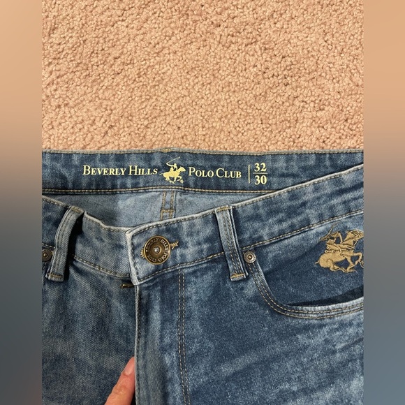 Men's BEVERLY HILLS POLO CLUB Denim jeans - Picture 2 of 10